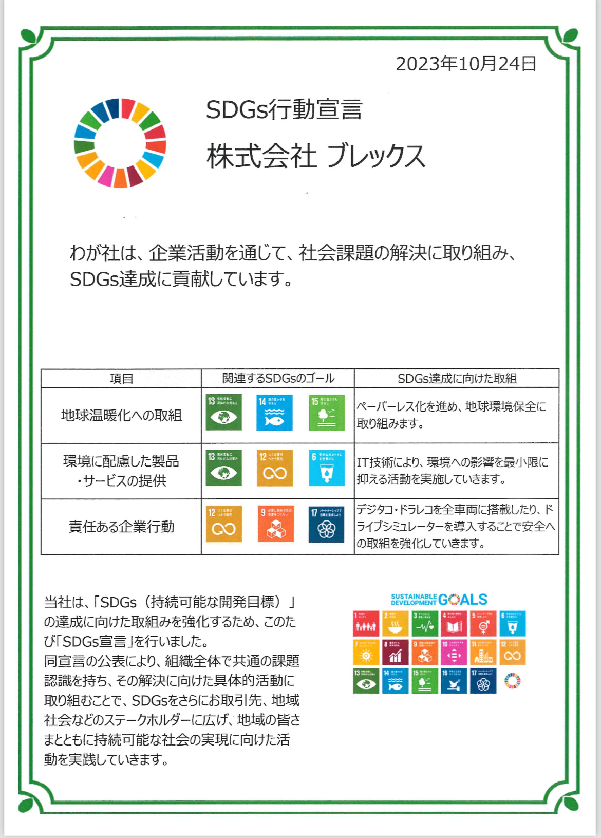 SDGs